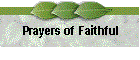 Prayers of Faithful