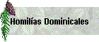 Homilías Dominicales
