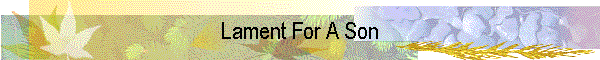 Lament For A Son